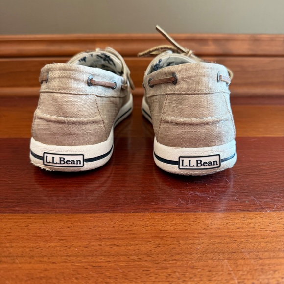 L.L. Bean Men's Unwashed Canvas Boat shoes, sneakers, Size 11 - Picture 7 of 11